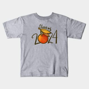Class of 2024 peaches Kids T-Shirt